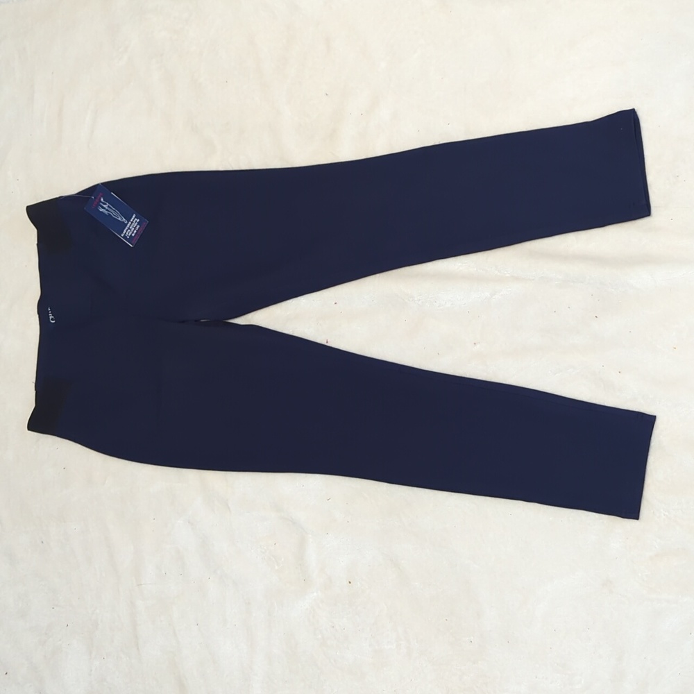 Chaps woman's leggings super stretch size medium NWT Navy Blue